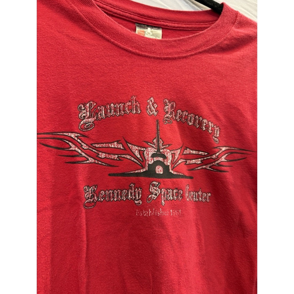 Y2K Vintage Kennedy Space Center Shirt Recovery& Launch